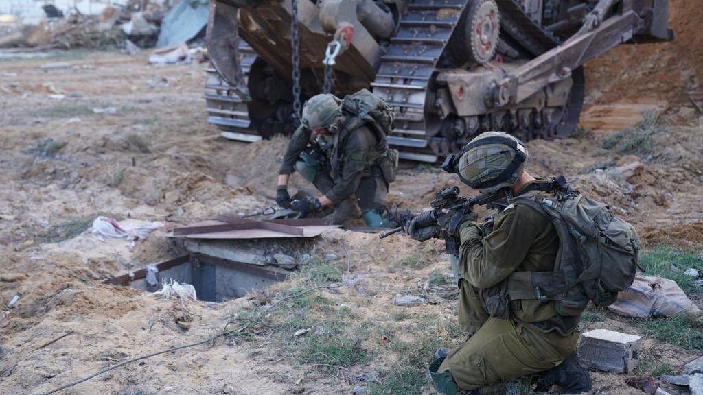 Video: Izraelští vojáci ničí podzemní vstupy pod Pásmem Gazy